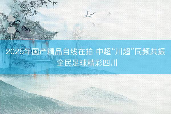 2025年国产精品自线在拍 中超“川超”同频共振 全民足球精彩四川
