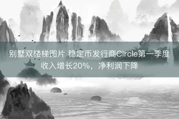 别墅双楼梯图片 稳定币发行商Circle第一季度收入增长20%，净利润下降